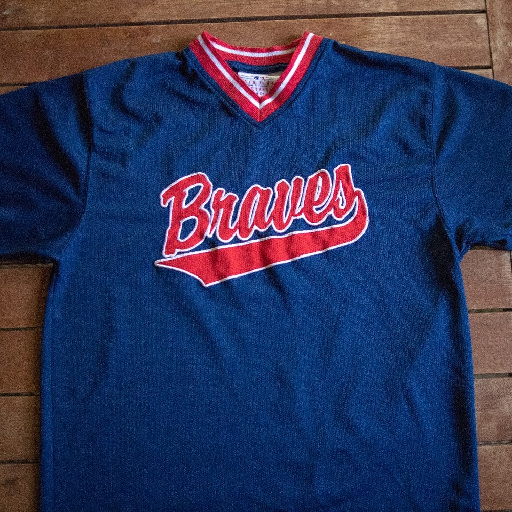 Atlanta Braves Jersey Top Youth Large
